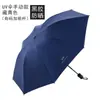 Guarda-chuva Preto Automático UV Proteção Solar Chuva Sol Guarda-sol Guarda-chuva Dobrável Feminino Guarda-chuva Publicitário Atacado