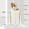 Rascacielos Hielo Seda UPF50+ Ropa Protección Solar Hombre Verano 2025 Nuevo Anti-UV Transpirable Delgado Pesca Ropa Protección Solar