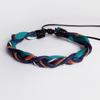 Pulseira original tecida à mão estilo europeu e americano 2020 nova pulseira para homens e mulheres pulseira de corrente de algodão e linho