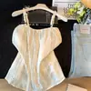 Camisola Bordada Floral Holgada con Cuello en V Estilo Vacacional para Mujer, Moda Verano 2026, Top Elegante Plisado con Caída