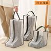 Bolsa para guardar zapatos con cremallera, bolsa para zapatos de almacenamiento, PVC transparente, a prueba de humedad, impermeable, funda protectora para botas, bolsa para zapatos, almacenamiento