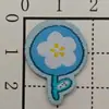 Adesivos de Etiqueta Mini Fofos, Estampas de Transferência Térmica, Patches de Tecido Autoadesivos Coloridos de Desenho Animado para Roupas, Artesanato Feito à Mão de Cachorro Pequeno Pet