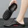Zuecos de Color Sólido Simples para Pareja, Nuevas Sandalias Casuales de Playa de Verano, Zapatos Ligeros de Jardín para Hombres y Mujeres