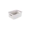 Cestas de Almacenamiento Tejidas de Plástico para el Hogar para Juguetes, Libros, Snacks y Artículos Varios en el Escritorio, Al Por Mayor