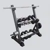Suporte para Halteres para Uso Doméstico, Suporte Simples de Três Camadas e Duas Camadas para Halteres e Suporte, Pequeno Rack de Exibição Comercial, Equipamento de Fitness