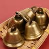 Sino de Decoração de Natal Sino de Templo Retrô Sino de Metal de Manivela Manual Sino em Forma de Sino 38mm Sino de Bronze