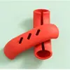 Funda de Silicona para Asa de Olla, Cubierta para Oreja, Espesa, Resistente a Altas Temperaturas, Cubierta para Asa de Tapa de Olla, Vaporera, Olla de Sopa, Aislamiento Térmico, Asa Antiescaldaduras