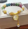 Pulsera de margarita de cristal flash al por mayor transfronteriza Flor Joker alto sentido cuentas hechas a mano diseño creativo de personalidad coreana