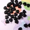 Color Mixto Blanco y Negro Versátil Corazón Dulce Fresco Bricolaje Cruz Novio Con Cuentas Pulsera Hecha a Mano Collar Cadena para Teléfono Móvil