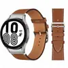Adequado para Samsung Galaxy Watch 6 Classic Watch Pulseira de Couro Genuíno Watch5/4 Couro Curvo
