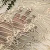 Fabricante de Tela de Encaje con Mariposas Bordadas de Chenilla de Terciopelo Tela de Encaje Tela de Encaje para Falda Larga Fabricante de Tela