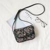 Bolsa de Lona para Mujer Verano Estilo Étnico Minoritario de Alto Nivel Retro Bolsa para Teléfono Móvil Bolsa Pequeña Versátil para Todas las Ocasiones Bolso de Hombro Cruzado