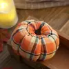 Nuevo producto transfronterizo: Decoraciones de Halloween, adornos de calabaza de tela a cuadros estilo ins, decoraciones de calabaza para el festival de la cosecha
