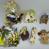 Insígnia de metal esmaltado, personagem de anime, insígnia do jogo Genshin Impact, presente corporativo, insígnia comemorativa colecionável, design personalizado