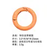 Anillo de Resorte de Aleación de Zinc Ecológico Estándar Europeo, Llavero Colgante de Moda, Accesorios, Varios Estilos, Selección Integral, Versátil