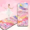 Alfombra de Piso de Barro Diatómico Antideslizante y Absorbente de Agua para el Hogar con Dibujos Lindos de Sanrio, Resistente a Manchas, al Desgaste y Fácil de Mantener
