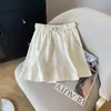 Pantalones Casuales Versátiles de Pierna Ancha para Mujer, Verano 2025, Moda Tendencia, Algodón y Lino Blancos, Cintura Alta, Adelgazantes, Línea A, Rectos