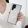 Funda magnética tipo espejo para Samsung S25Ultra, Espejo de maquillaje para S26Plus, Funda protectora para S24/S23Plus