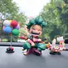 Adorno de Consola Central de Coche Accesorios para Coche Anime One Piece Luffy Zoro Adorno para Coche Suministros de Decoración Interior