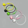 Accesorios de Joyería DIY Alambre de Acero Cuerda de Anillo Multifuncional Color Macarrón Almacenamiento Colgante Accesorios Colorido Anillo Colgante Llavero