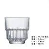 Vaso octagonal de vidrio templado engrosado al por mayor para bar ktv, vaso de cerveza de vidrio para el hogar, dos dos Copa Lotus