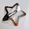 Metal DIY Hecho a Mano Horquilla Clip para Flequillo Coreano Nube Estrella de Cinco Puntas Clip Bb Accesorios para el Cabello Joyería Simple al Por Mayor