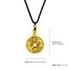 Ano Novo Chinês método antigo de cabaça de areia oca de ouro pingente de cabaça colar corrente de suéter pingente amantes personalidade atacado