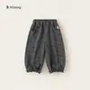 Coleção de Calças Casuais para Meninas Bangxuan Roupa Infantil Calça de Moletom para Meninas Calça Flare para Crianças Pequenas Calças Infantis para Primavera e Outono