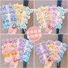 Horquilla de tela con lazo de princesa súper hada, horquilla de flores, accesorios para el cabello de niñas, pinza para el flequillo, pinza para el cabello para niñas