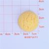 Gotas de pegamento cremoso DIY casero al por mayor funda para teléfono móvil bola de helado bola de helado hemisferio simulación comida juego accesorios de resina