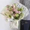 Festival del Bote del Dragón Estilo Chino Caligrafía Ramo de Flores Papel de Regalo Estilo Antiguo Papel Decorativo Victoria de un Solo Tiro Papel Kraft Papel de Regalo para Flores Frescas Materiales de Empaque para Flores