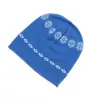 Gorro holgado 100% lana pura para mujer, estilo retro británico, patrón de Shetland, borde enrollado, gorro para clima frío, cubrecabezas, protección para los oídos