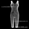 Exportação Europeia e Americana Lingerie Sexy Body Sexy Transparente Meias Arrastão Meias Suspensórios Saia de Cintura Baixa W554