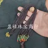 Fio de Corda para Pingente Ajustável com Contas Vermelhas Fio de Corda para Joias de Jade Fino Jade Hetian Jaspe Fio de Corda para Colar Fio de Corda de Jade