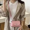 Bolsas femininas transfronteiriças 2026 moda novo estilo bolsa de mão versátil com design de nicho único, bolsa de ombro e transversal