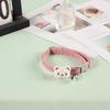 Nuevo Collar para Mascotas Pana Lindo Dibujos Animados Collar para Perro Collar para Gato Suministros para Mascotas Estilo Caliente Transfronterizo