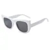 Gafas de Sol Ojo de Gato de Marco Grande Europeas y Americanas Personalizadas de Moda Anti-UV Gafas de Sol de Moda para Sesión de Fotos Callejeras Gafas con Sentido Avanzado