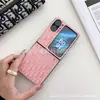 Funda de Teléfono Móvil Adecuada para OPPOfindn2flip Red N3 Flip Plegable de Moda Resistente a Caídas Funda Protectora Integral