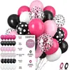 Set de Globos de Látex Transfronterizo de 12 pulgadas Globos Redondos con Lentejuelas Fiesta Niña Día de San Valentín Boda Globos para Fiesta
