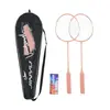 Raqueta de Bádminton de Color Macarrón de Alto Valor Estético, Más Vendida Transfronteriza, Raqueta de Entrenamiento para Exteriores Tipo Dividido, Soporta Dropshipping