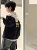 Chaqueta Deportiva Coreana de Calle para Niños Primavera 2026 Nueva Moda Infantil Chaqueta Fresca a Prueba de Viento Primavera y Otoño