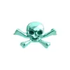 Titanio F136 Aleación de Titanio Calavera Rosca Interna Labio Uña Pendientes Nariz Accesorios para Uñas Joyería Europea y Americana