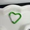 Hebilla de Montañismo Color Serie Miu Colgante para Bolso Gancho de Resorte Accesorios Llavero Metálico Creativo DIY Anillo Accesorios de Joyería