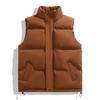Nuevo Chaleco de Algodón de Otoño e Invierno 2024 Estilo de Hong Kong Marca de Moda para Hombre Suelto Chaleco para Hombre Color Puro Sencillo Chaleco Versátil y Suelto