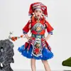 Traje Zhuang de Guangxi Família Miao Traje Miao Nacionalidade Yi Nacionalidade Yao Nacionalidade Tujia Traje Masculino de Minoria Traje Feminino