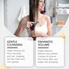 Eelhoe Shampoo Hidratante Diario Suave Suave Nutritivo Refrescante para el Cuero Cabelludo Cuidado del Cabello Limpiador Esponjoso