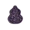 Directamente del Fabricante, Colgante Popular del Transmisión en Vivo de Douyin, Colgante Natural de Calabaza Auspiciosa Oriental Nueve Púrpuras con Marca de Incienso Herbal Chino