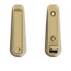 Gancho Dobrável Moderno Minimalista para Roupas Gancho de Armazenamento em Liga de Zinco para Roupas, Chapéus, Sapatos e Bolsas Gancho de Ferragem para Móveis Fábrica Atacadista