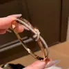 Pulsera Cruzada Popular Simple Cruzada para Mujer Versátil Temperamento Sensación de Alta Gama Pulsera de Acero de Titanio Joyería para Mujer Venta Directa del Fabricante