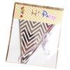 12 peças de single-sided ins Net vermelho bronzing papel pennant bebê crianças festa de aniversário bandeira de decoração atacado